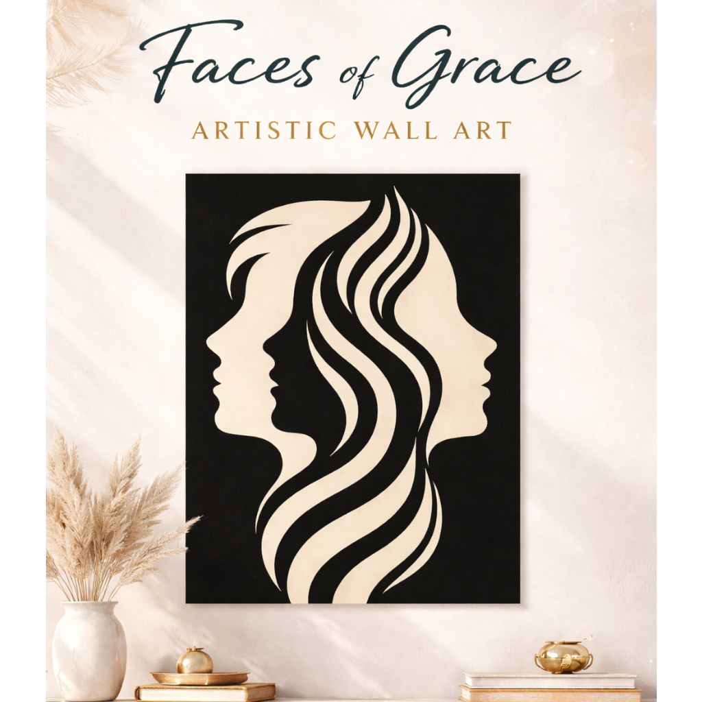 Faces of Grace | Artistic Cutting Art Masterpieces