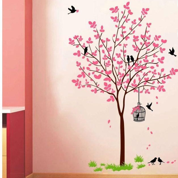 Dream Pink Tree | High Quality Wall Stickers