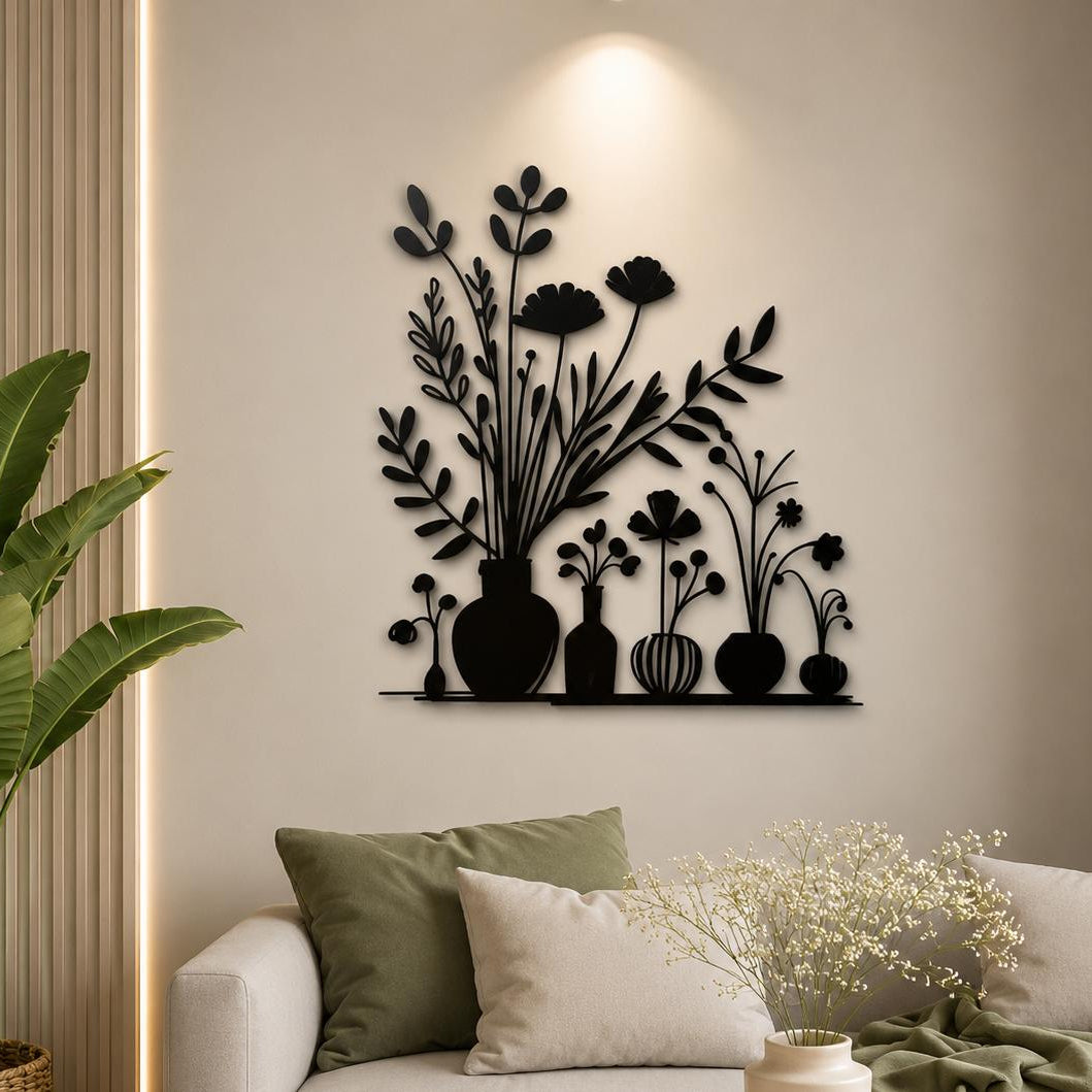 Floral Bliss | Artistic Cutting Art Masterpieces
