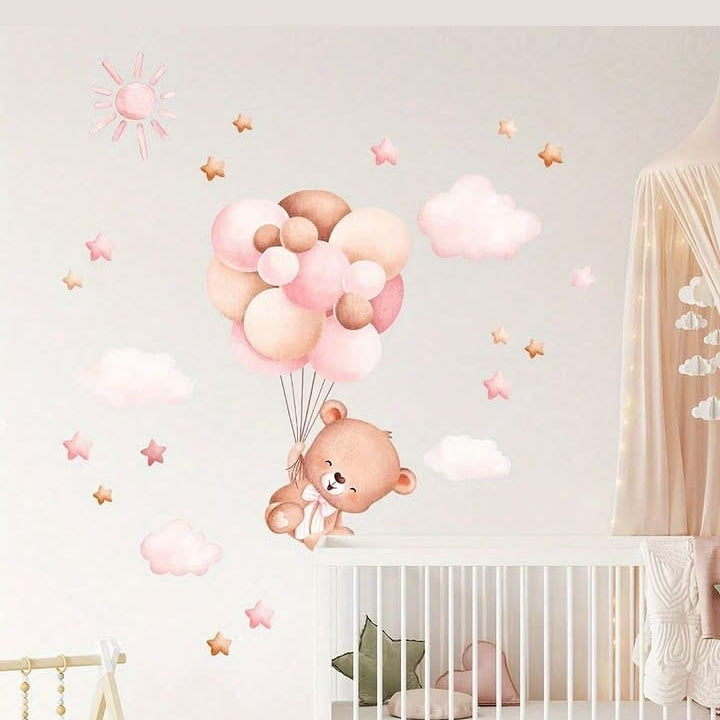 🧸 Loveable Bear | High Quality Wall Sticker