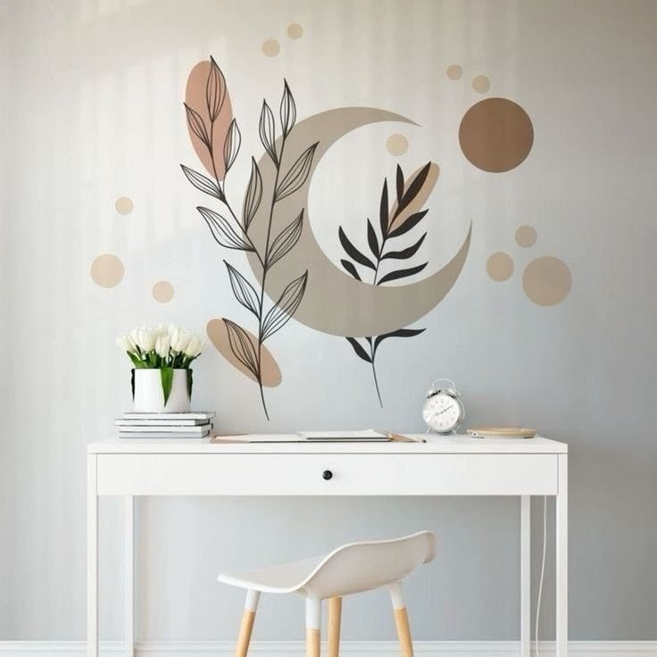 Crescent Moon Wall Decor | High Quality Wall Sticker