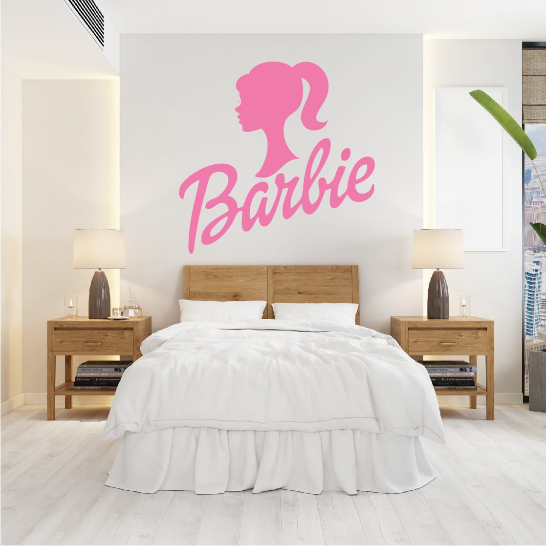 Barbie | High Quality Wall Sticker