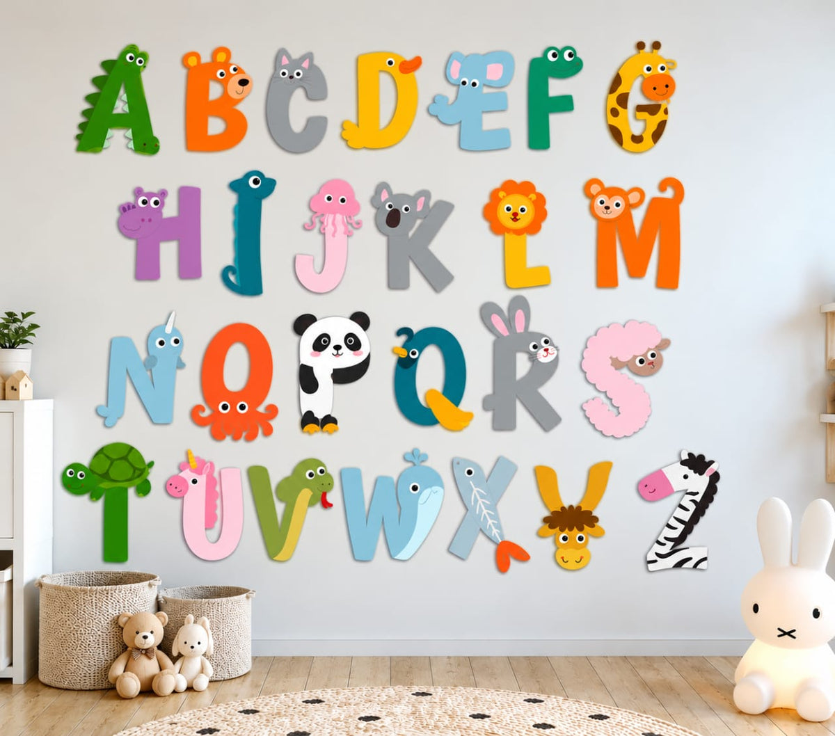 Alphabet Adventure | High Quality Wall Sticker