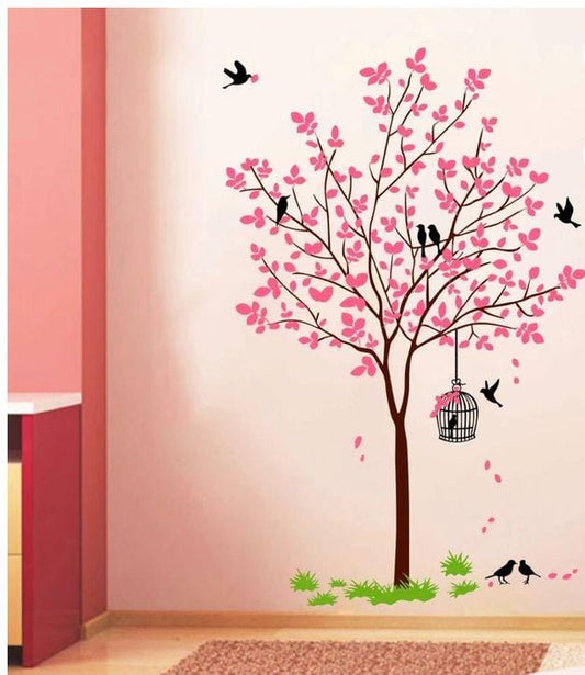 Dream Pink Tree | High Quality Wall Stickers