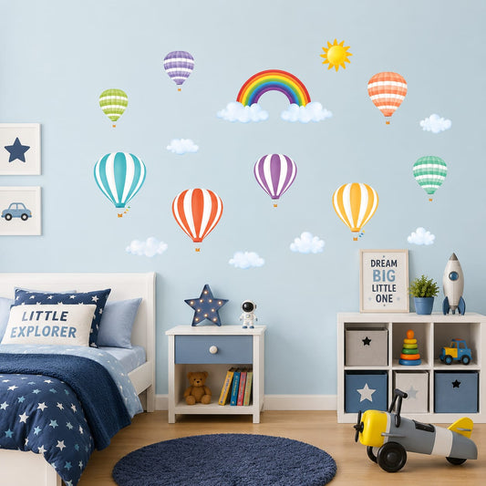 Happy Balloon Party | High Quality Wall Sticker