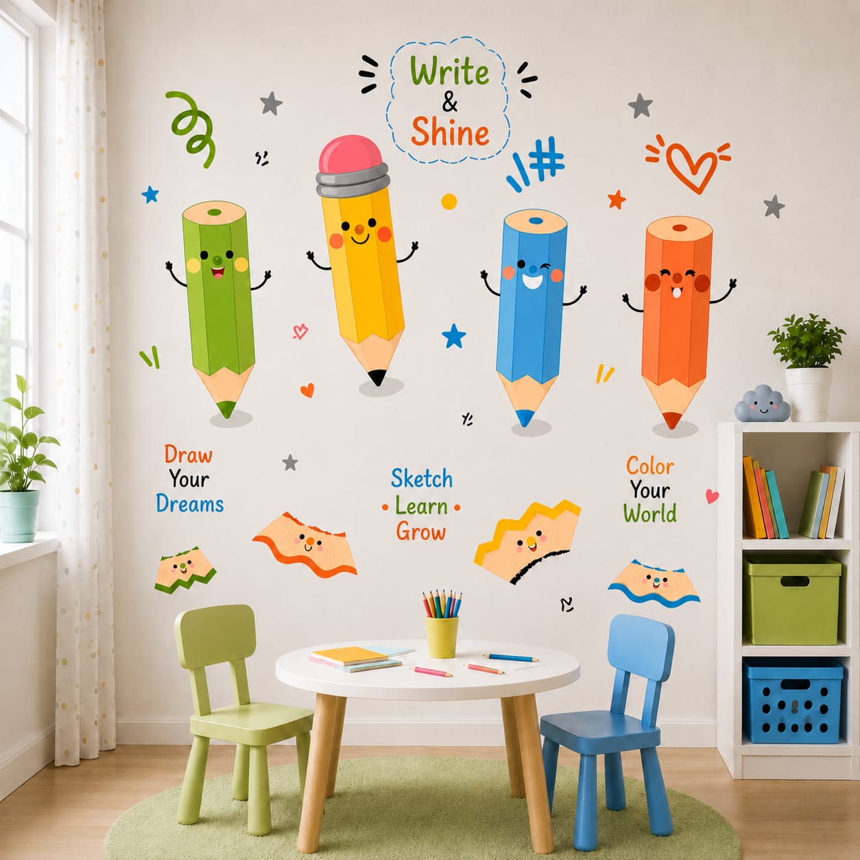 Little Scholar | High Quality Wall Sticker