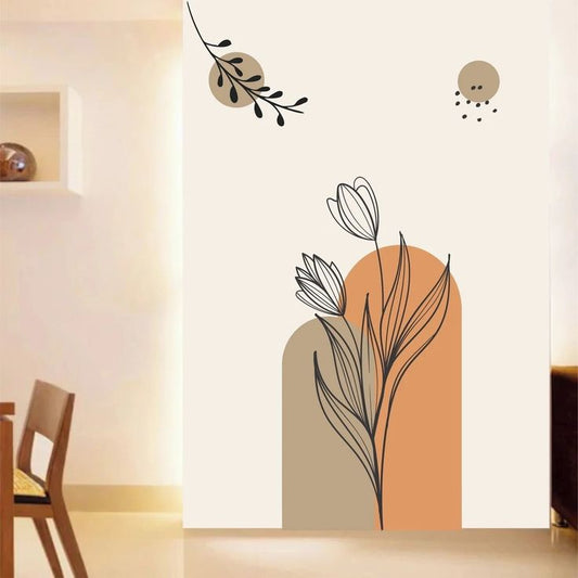 Luxury Floral Wall Decor | High Quality Wall Sticker