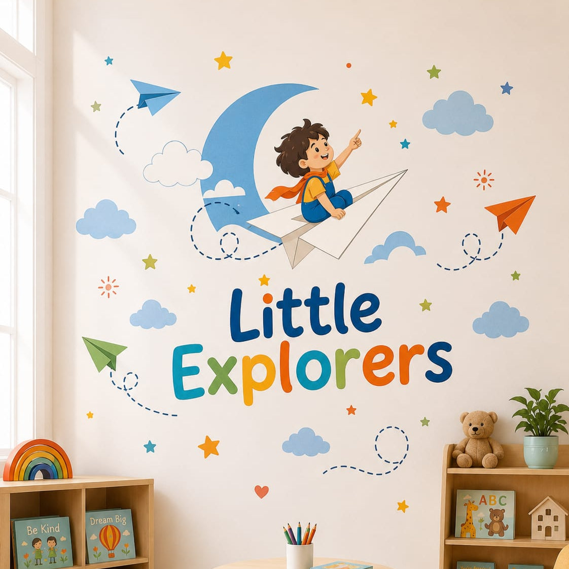 Little Explorer | High Quality Wall Sticker
