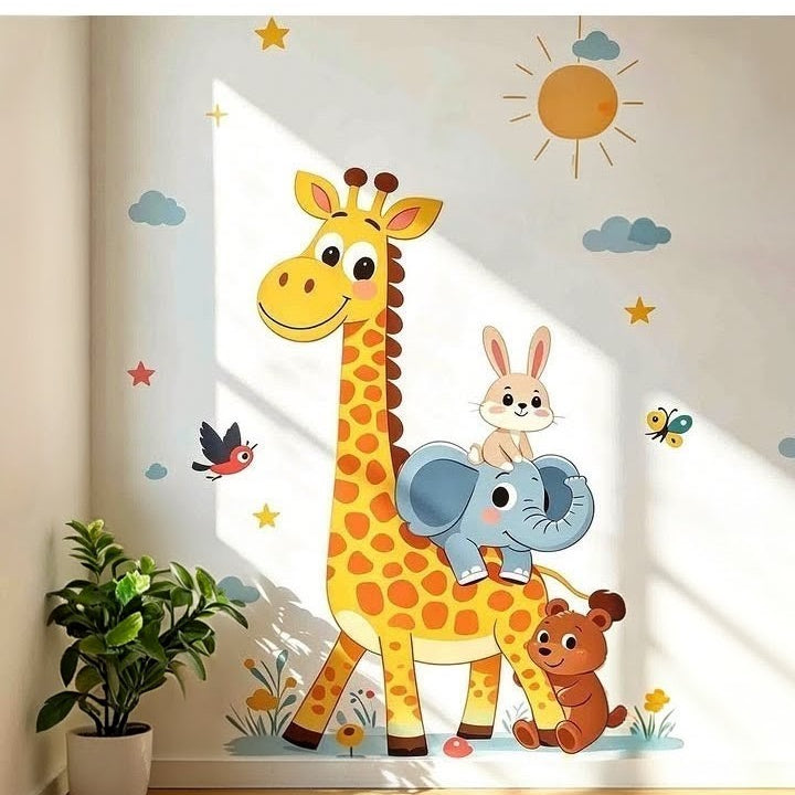 Baby Giraffe | High Quality Wall Sticker