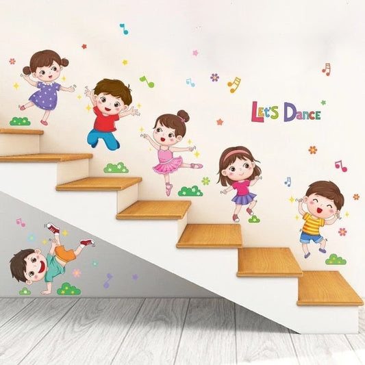 Joyful Kids | High Quality Wall Sticker