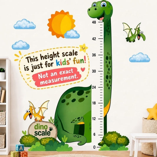 Grow with Dino  | High Quality Wall Sticker