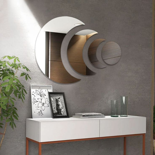Stylish Mirror Art 4 Pieces